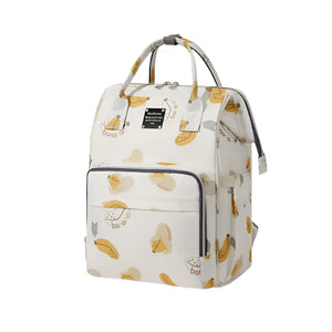 Meidimao - Waterproof Diaper Backpack - Light Yellow